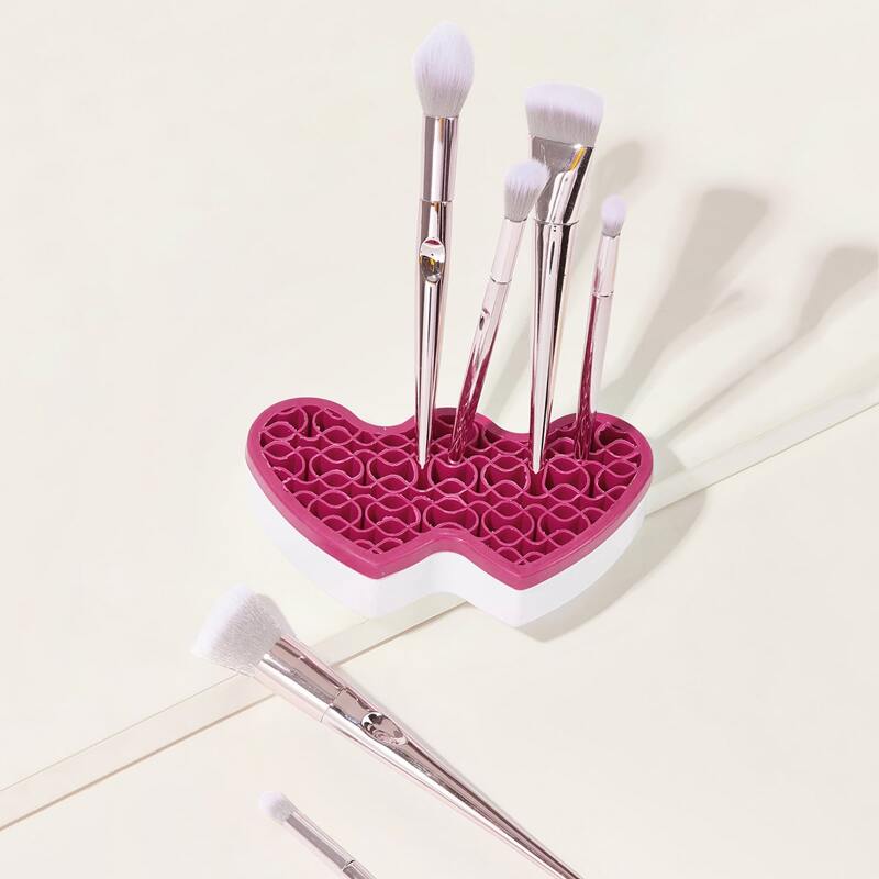 

Makeup Brush Storage, Hot pink