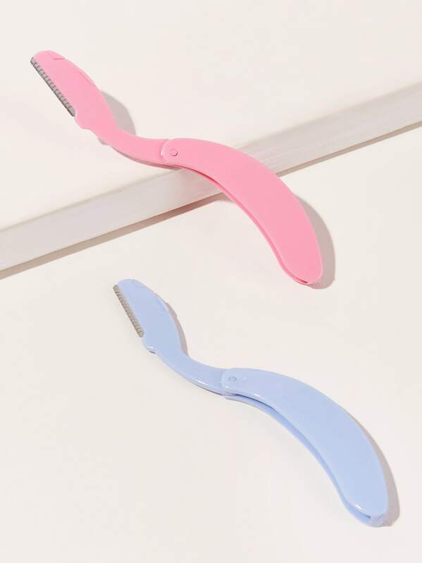 

2pcs Eyebrow Shaping Knife, Multicolor