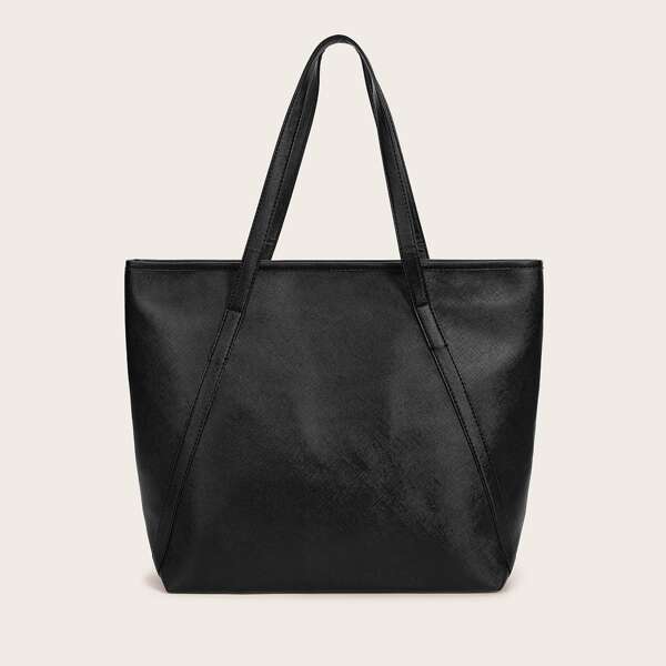 

Minimalist Tote Bag, Black