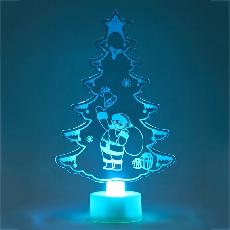

1pc Christmas Tree Shaped Night Light