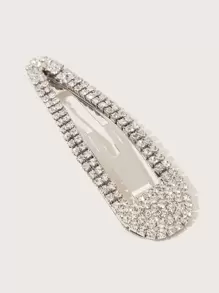 2 件装水钻装饰发夹皇家发夹爪夹发夹