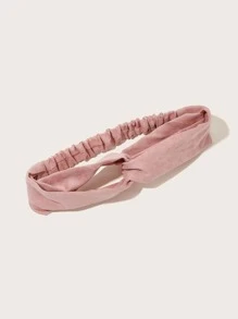 Diadema fruncido unicolor