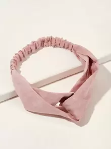 Diadema fruncido unicolor