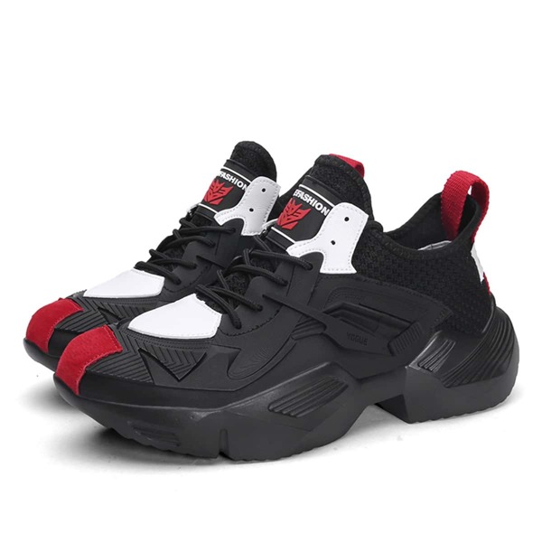 

Men Letter Patch Back Chunky Sneakers