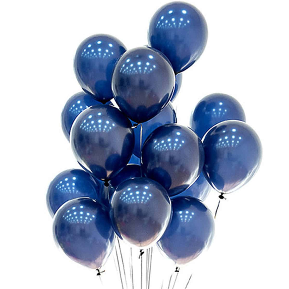 

20pcs 10 Inch Solid Balloon, Blue