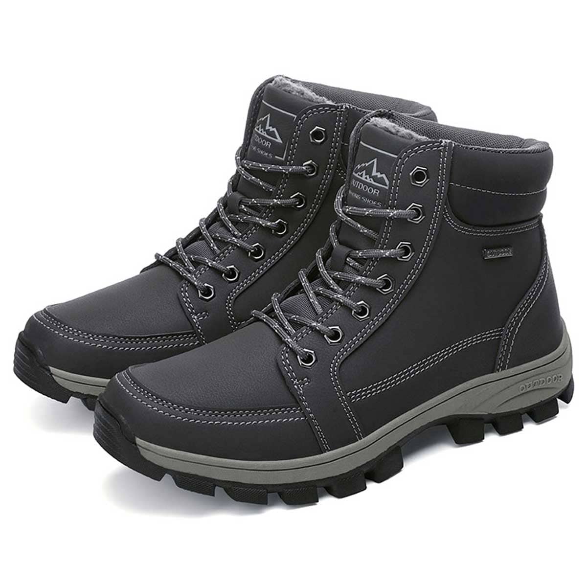 

Guys Lace-up Hiking Boots, Grey