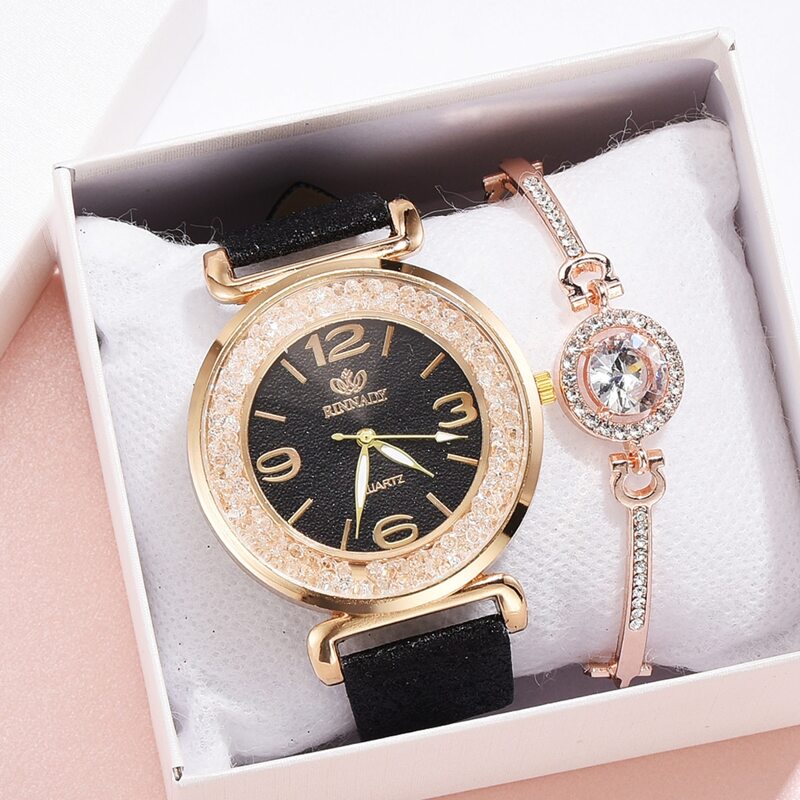 

1pc Quicksand Watch & 1pc Bracelet