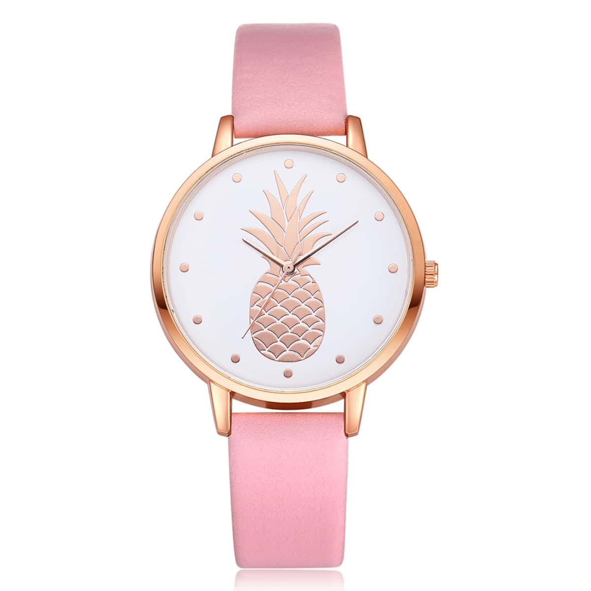 

Pineapple Pattern Dial Quartz Watch