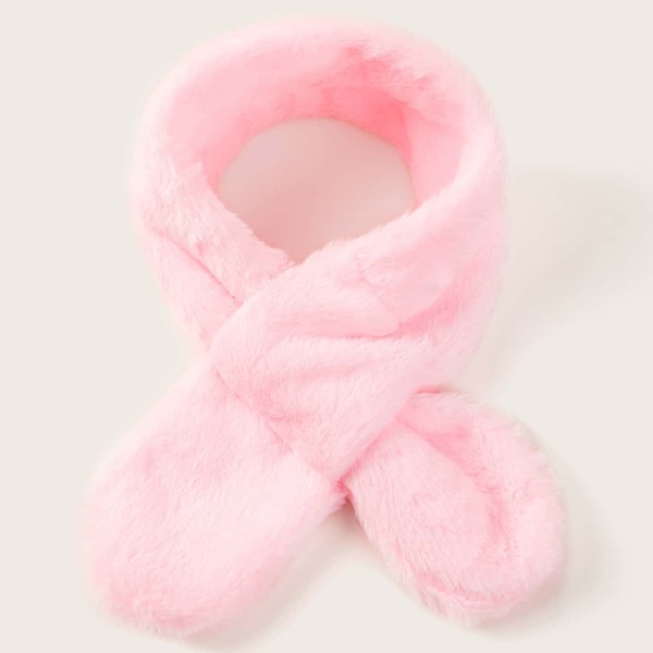 

Toddler Girls Fluffy Scarf, Pink