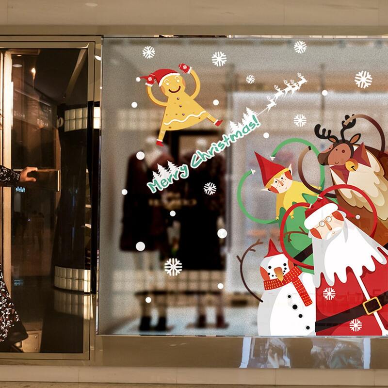 

Christmas Print Wall Sticker, Multicolor