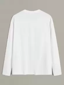 Manfinity Men Panda Print Tee - White - View 2