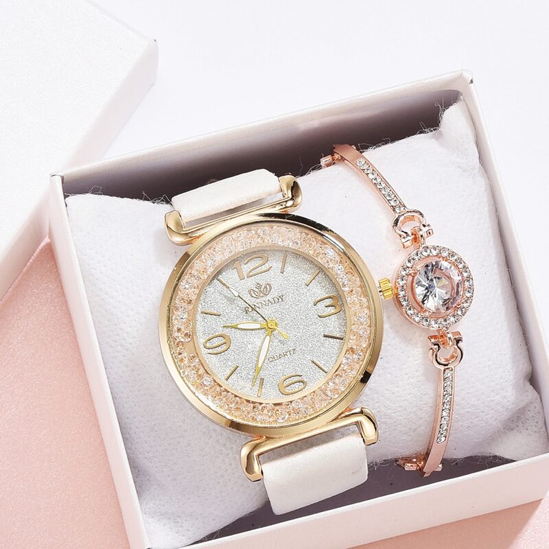 

1pc Quicksand Watch & 1pc Bracelet