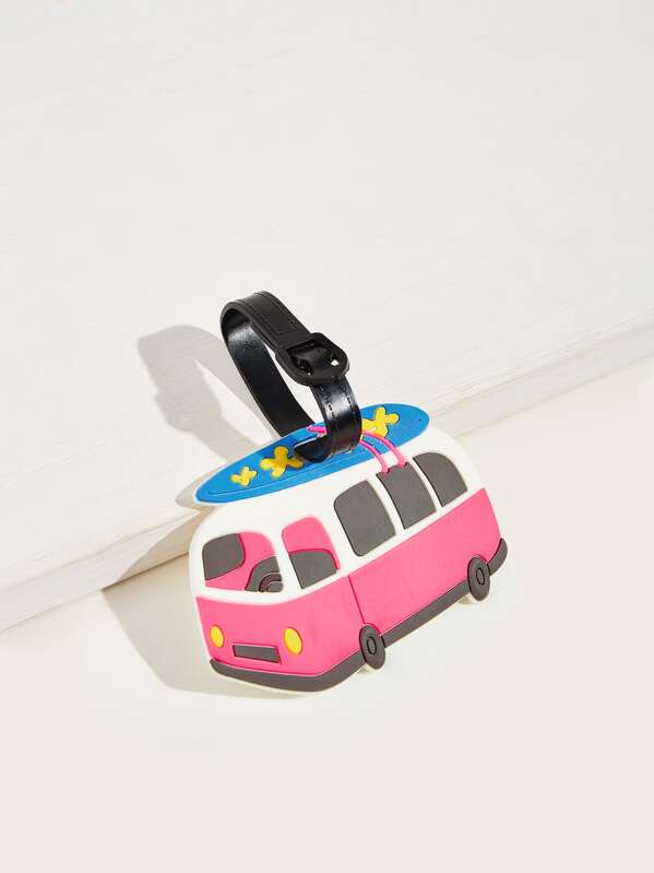 

Bus Charm Bag Accessory, Multicolor
