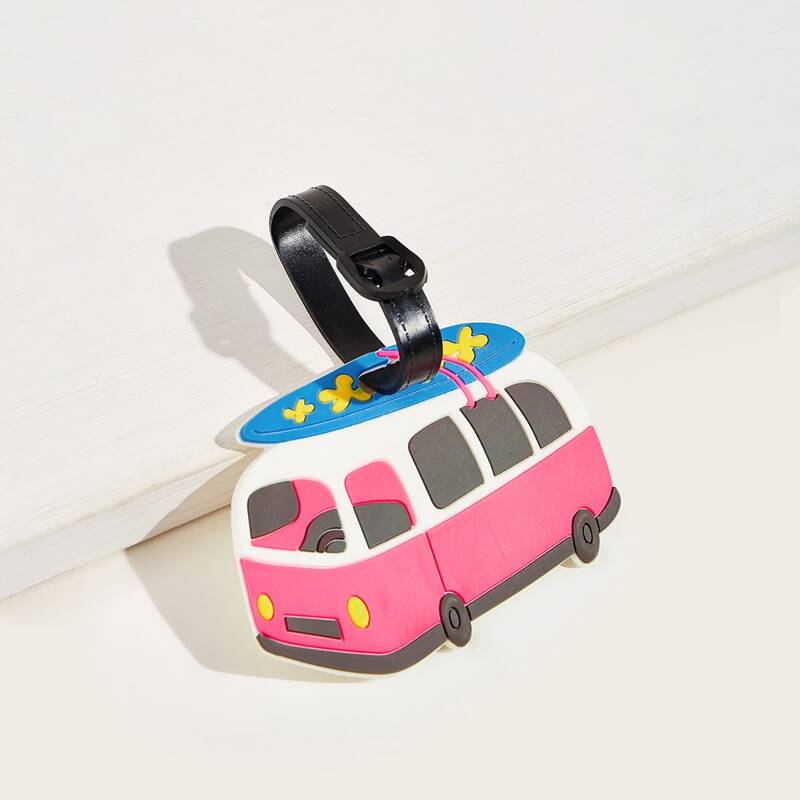 

Bus Charm Bag Accessory, Multicolor