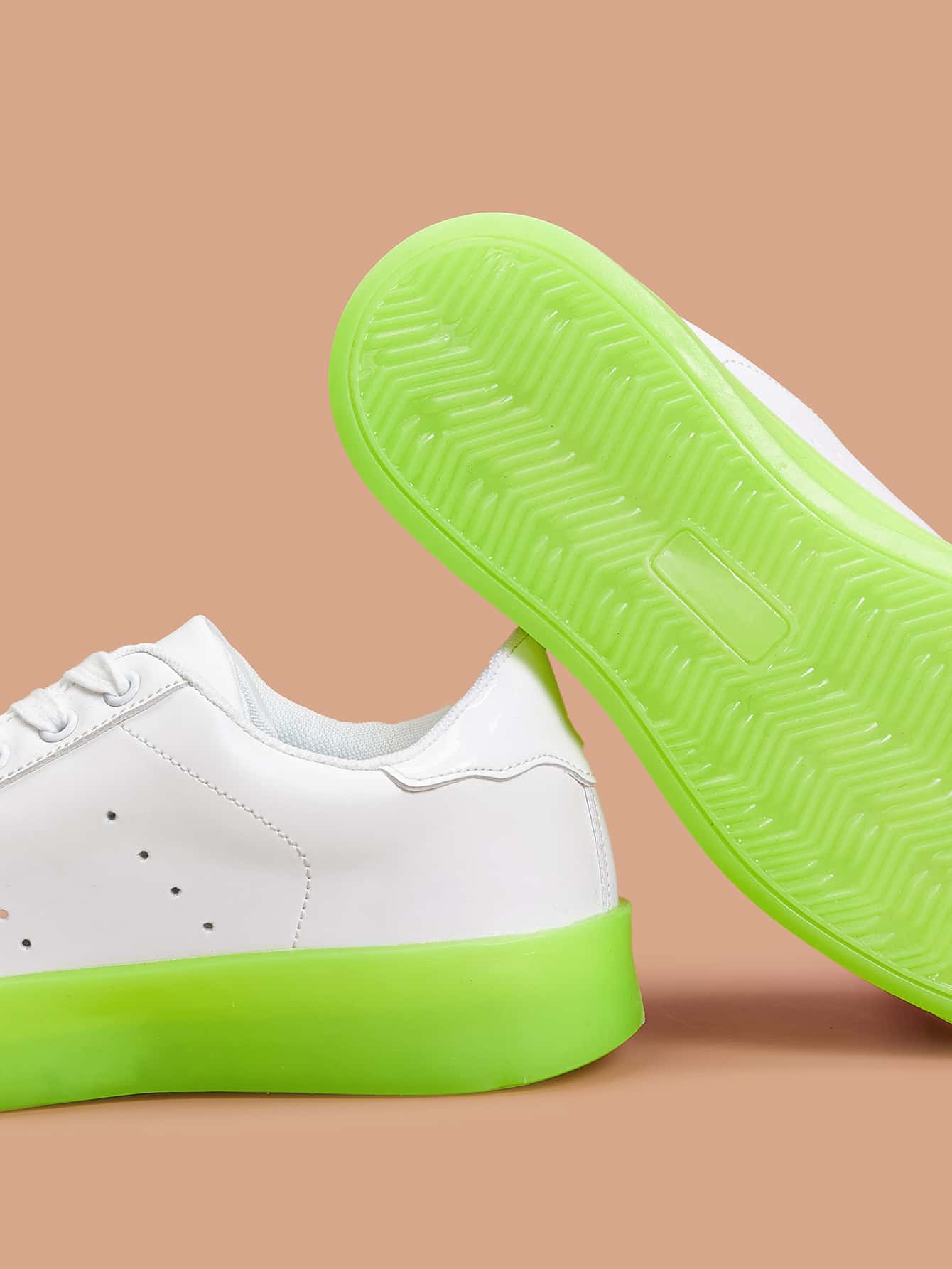 lime color shoes