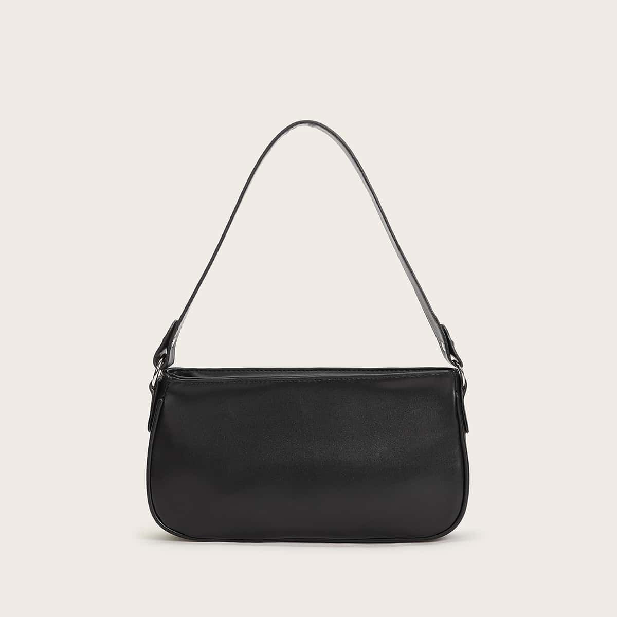 

Minimalist Baguette Bag, Black