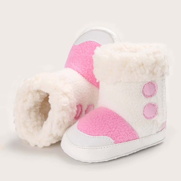 

Baby Girl Faux Fur Fluffy Boots