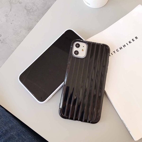 

Solid Luggage Design iPhone Case, Black