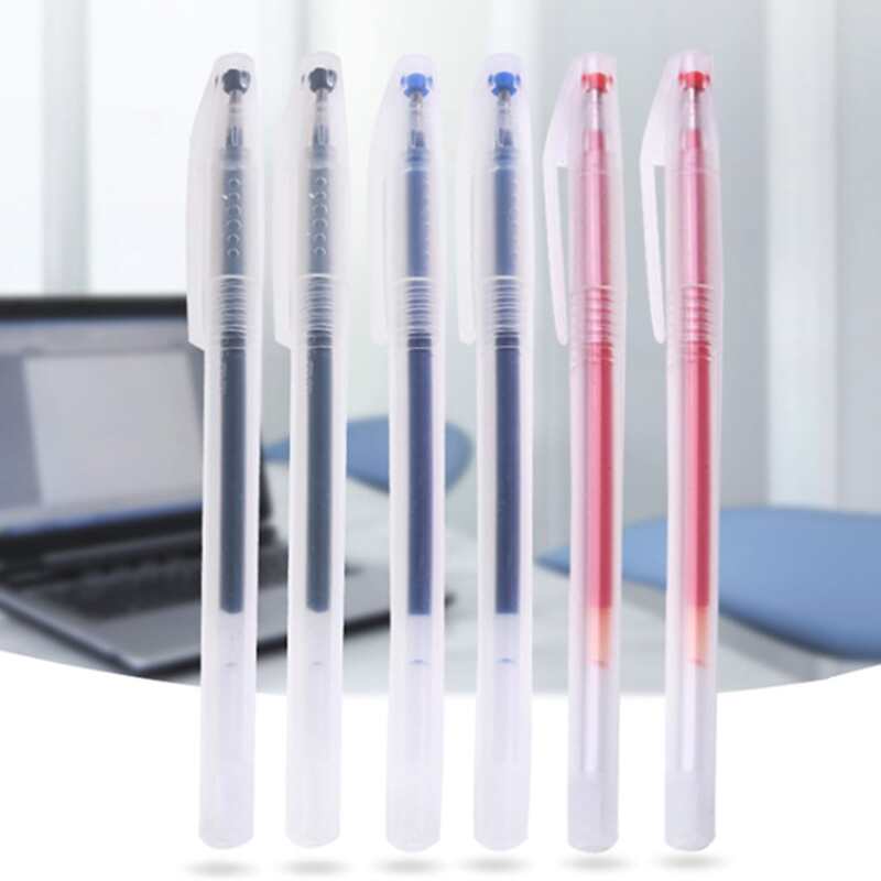 

12pcs Simple Scrub 0.5mm Gel Pen