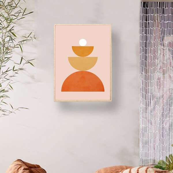 

Abstract Geometric Pattern Wall Print Without Frame