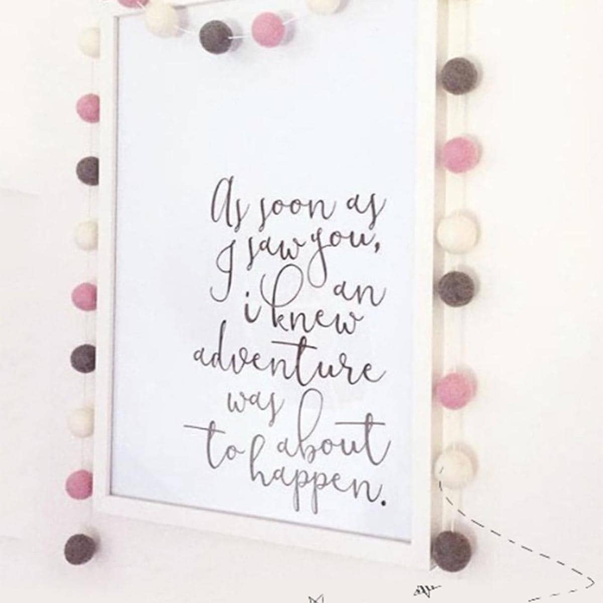 

30pcs Pom Pom Ball String Wall Hanging Decoration