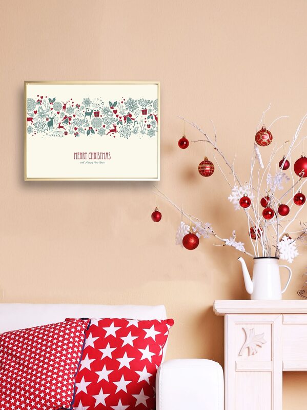 

Christmas Wall Art Print Without Frame
