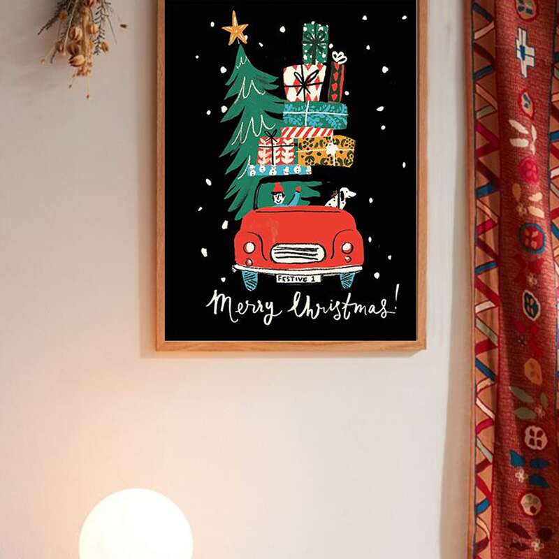 

Christmas Wall Art Print Without Frame