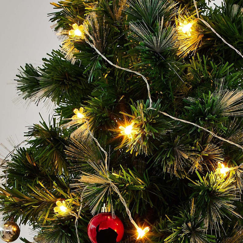 

20pcs Cherry Blossom Shaped Bulb String Light