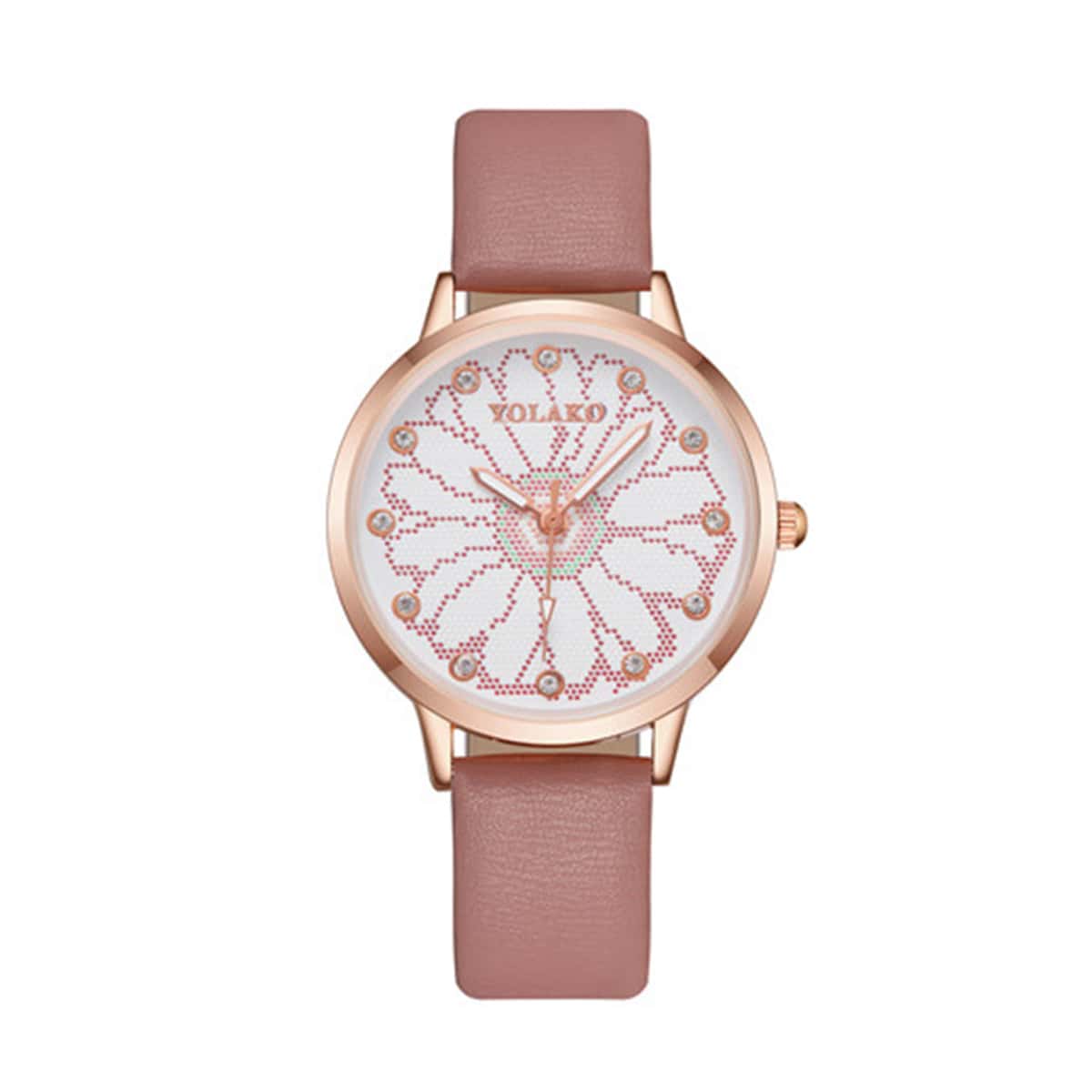 

Simple Pu Leather Strap Quartz Watch