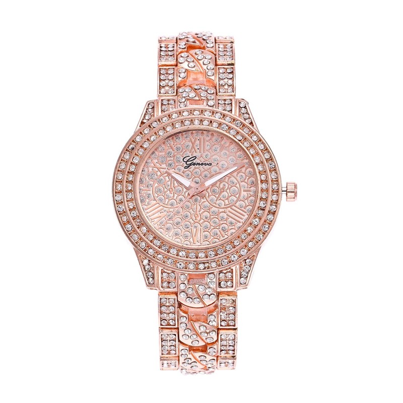 

Rhinestone Detail Quartz Watch