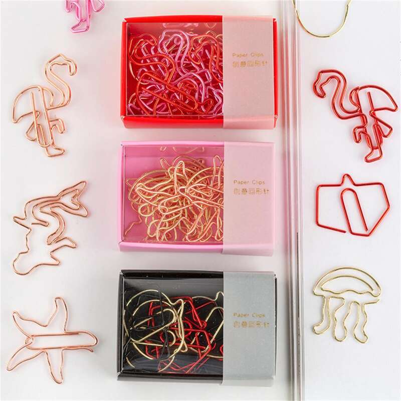 

9pcs Random Metal Paper Clip