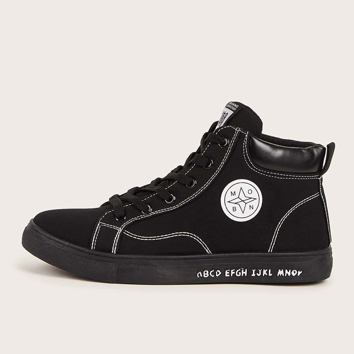 

Guys Lace-up Front Sneakers, Black