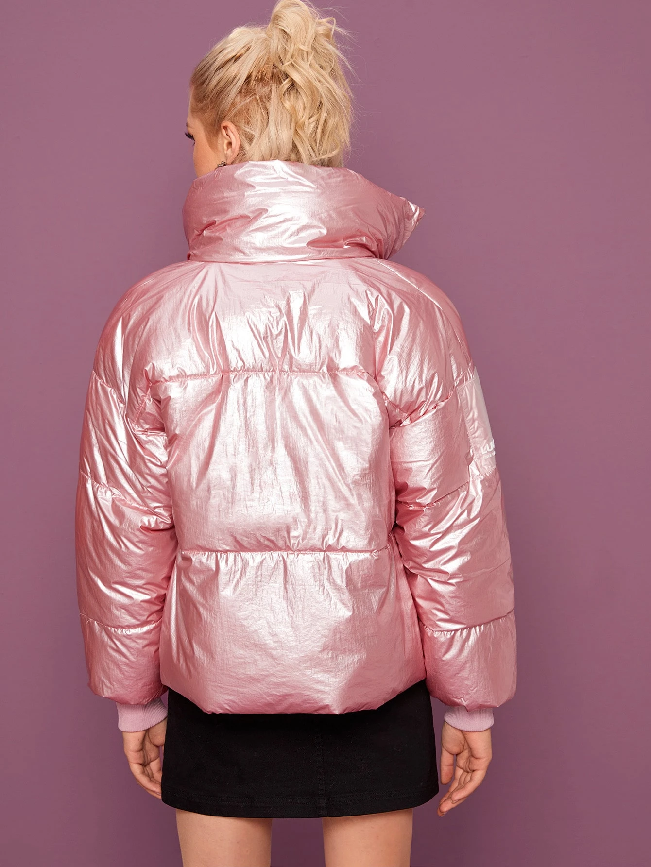 国内で当店のみ PINKSPINK - punk icon puffer jacket 国内で当店のみ PINKSPINK - punk icon puffer jacket 国内で