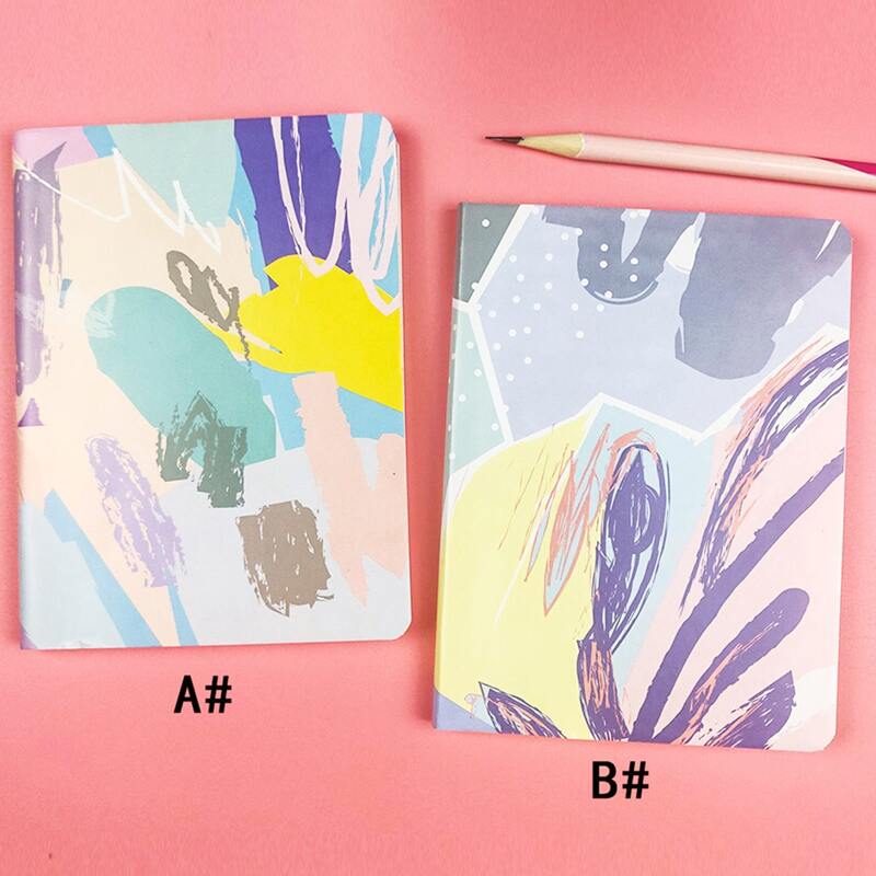 1pack Abstract Pattern Cover Notebook