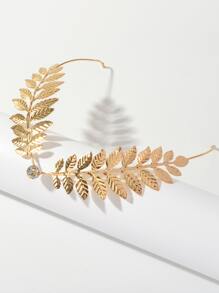 Accesorio para el cabello Leaf Design - Dorado - Ver 3