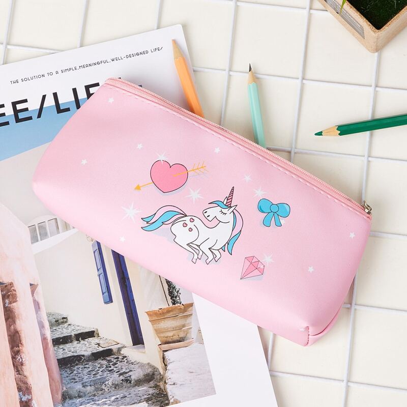

1pc Unicorn Print Pencil Case