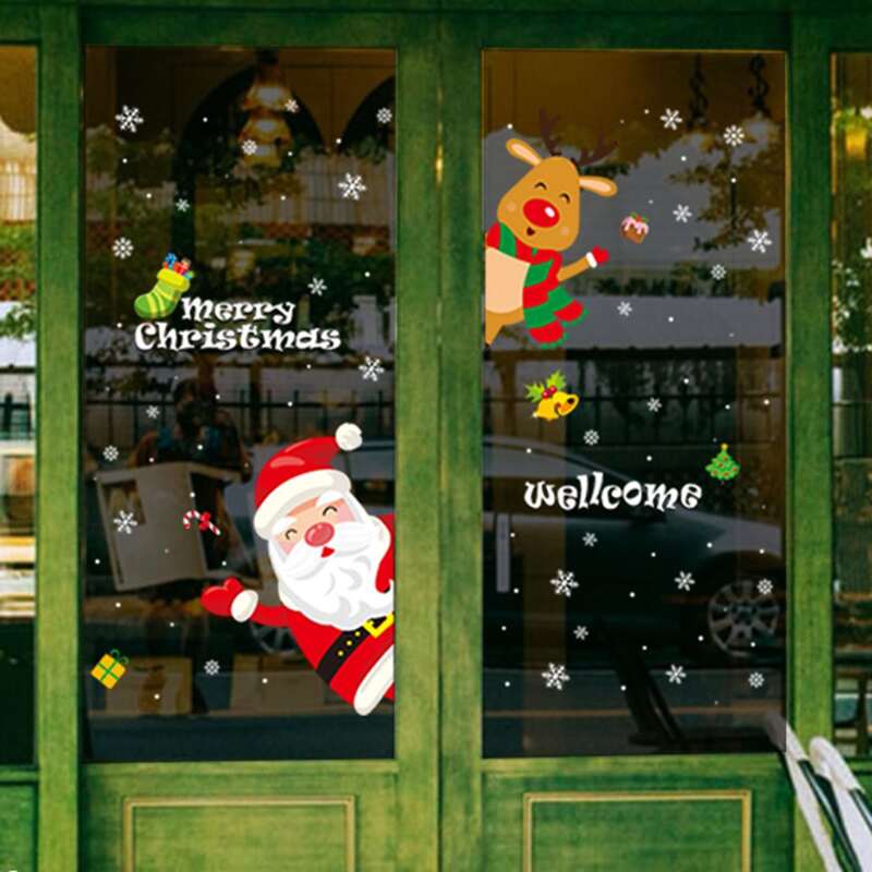

Christmas Pattern Print Wall Sticker