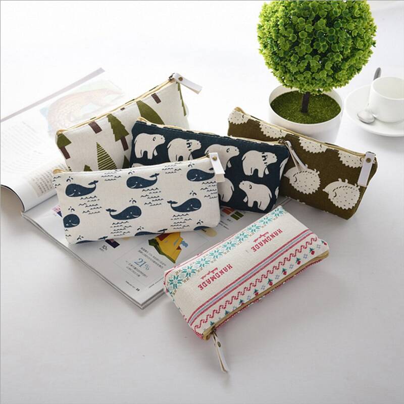 

1pc Animal Print Pencil Case