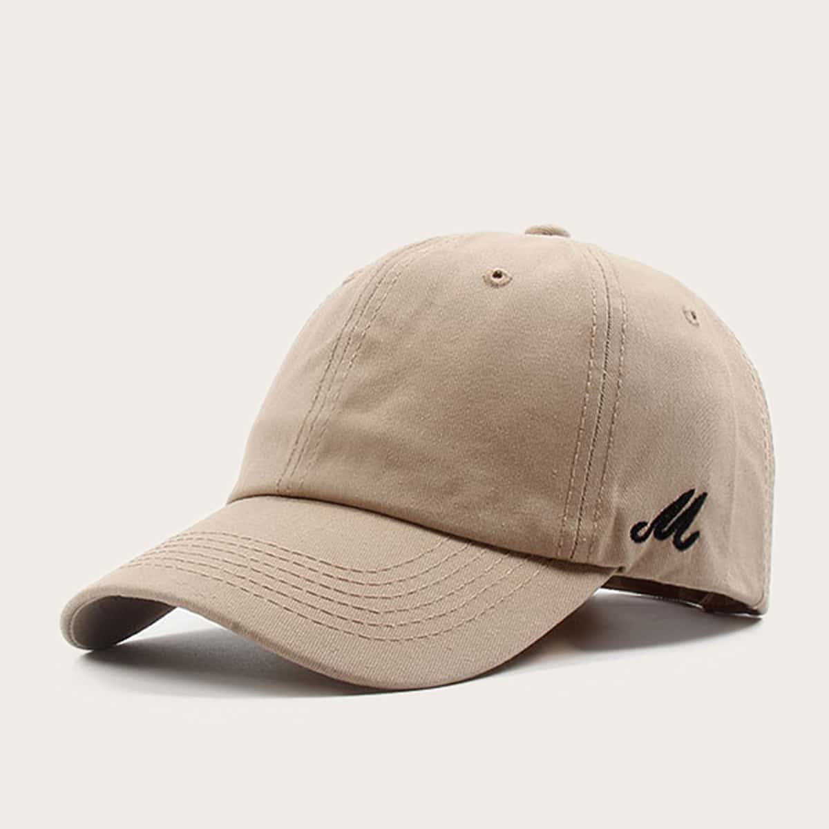 

Guys Letter Baseball Cap, Khaki