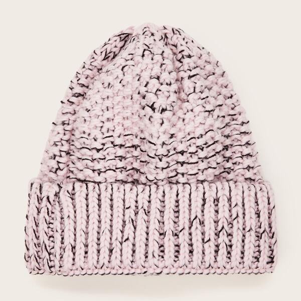 

Knit Cuffed Beanie, Multicolor