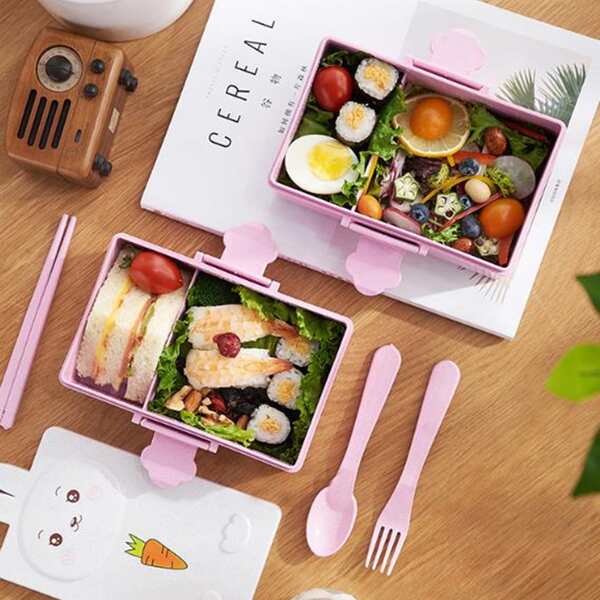 

1pc Cartoon Graphic Lunch Box