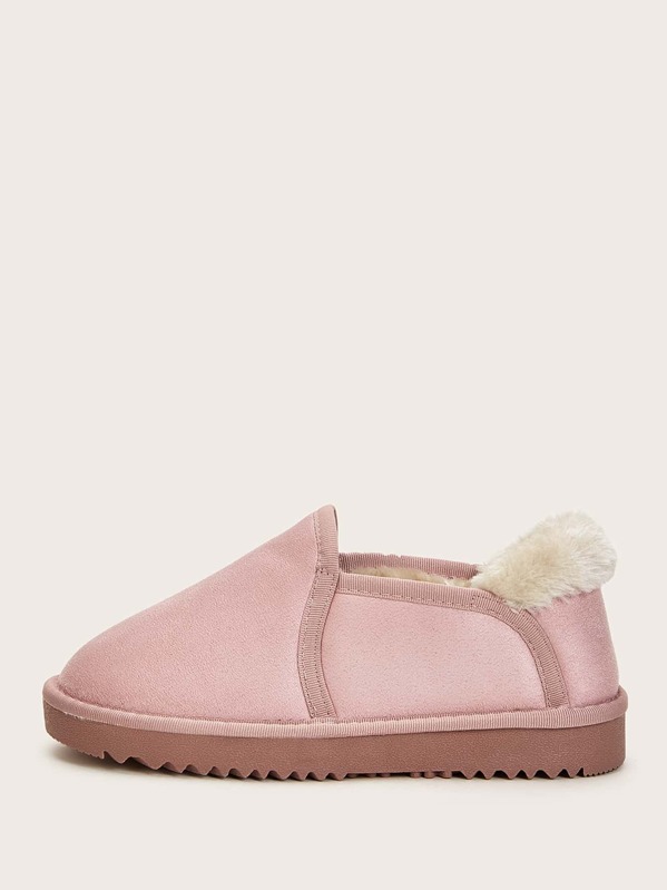 

Faux Fur Lined Snow Boots
