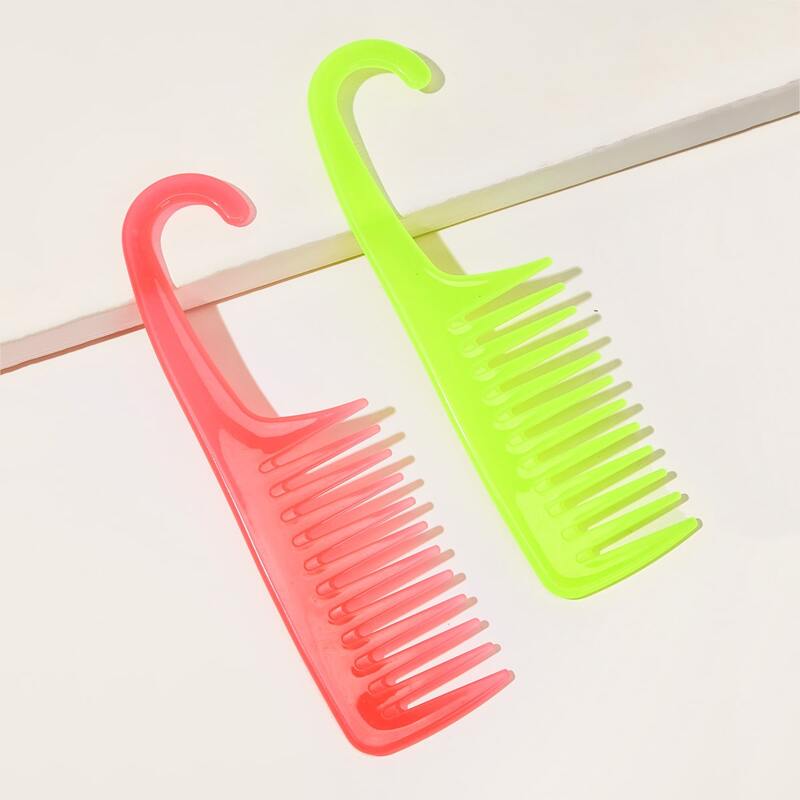 

1pc Random Color Large Curved Comb