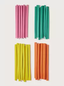 10 stuks willekeurige kleur haarkrulspelden, casual woonaccessoires, haarrollers, hittevrije krullen, haarkrulspelden, haarproducten en accessoires voor kapperssalons, schoonheidsproducten en reisbenodigdheden