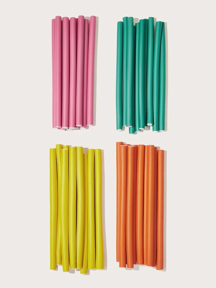 10pcs Random Color Hair Curler, Casual Home Essentials