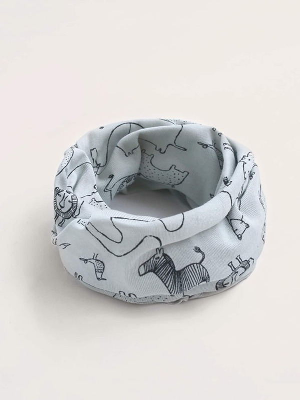 

Toddler Kids Zebra Pattern Ring Scarf, Multicolor