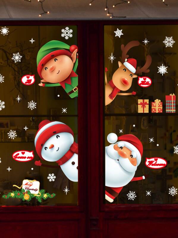 

Christmas Print Wall Sticker