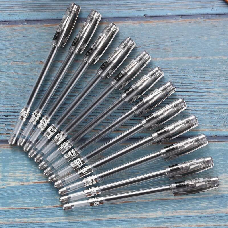 

12pcs Simple 0.5mm Gel Pen