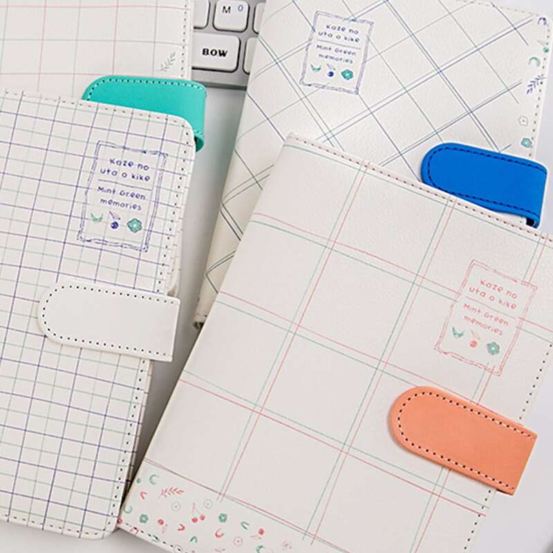 

1pack Random Grid Pattern Cover Notebook