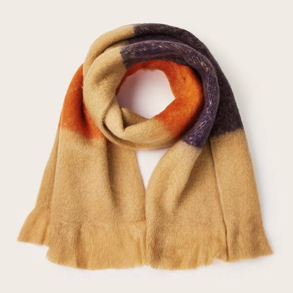 

Color Block Scarf, Multicolor
